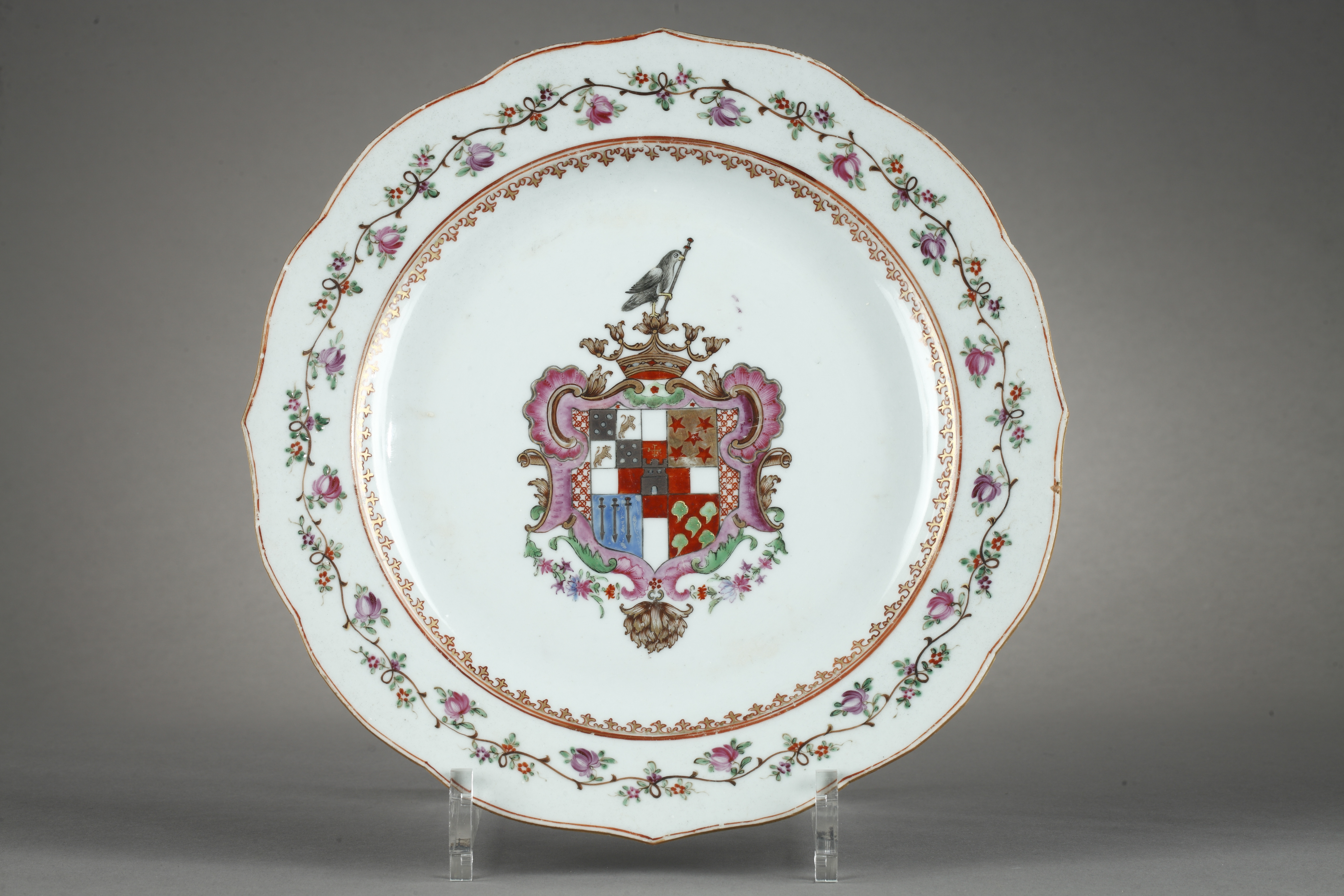 Porcelain dish, Chinese export